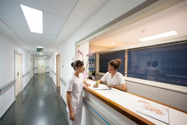 Health clinics and Hospitals